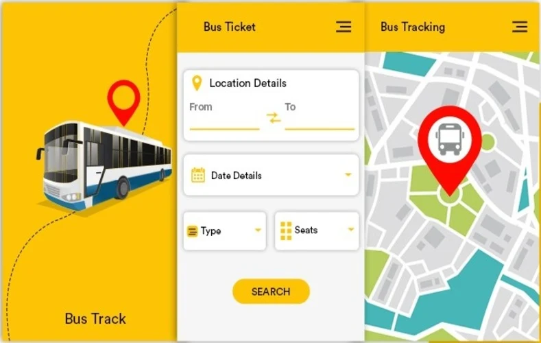 Bus ticket booking app development for easy travel reservations